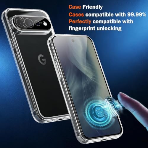 Image of Ferilinso Screen Protector for Google Pixel 11 Pro XL, Tempered Glass | 3 Pack, 9H+ Military-Grade Shatterproof, HD Clear, Case Friendly, Easy Installation Bubble Free, with Camera Lens Protector