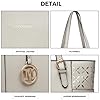 Miss Lulu Damen Handtasche Groß Taschen Shopper Tasche für Schule Mode Schultertaschen Tote Bag für Arbeit Freizeit #2