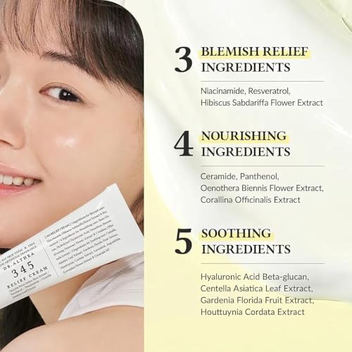 Image of Dr.Althea 345 Relief Cream Face Moisturizer Face Mask