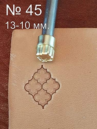 Leather Crafting Stamp Tool for Leather Crafts Brass #45