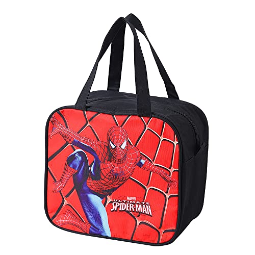 MODALI Sac Isotherme Repas 9.2L, Panier Repas, Mini à Lunch Isolé en Étanche, Déjeuner Waterproof avec Feuille D'Aluminium, Spiderman Enfant Pour le Travail, L'école et Les Déplacements