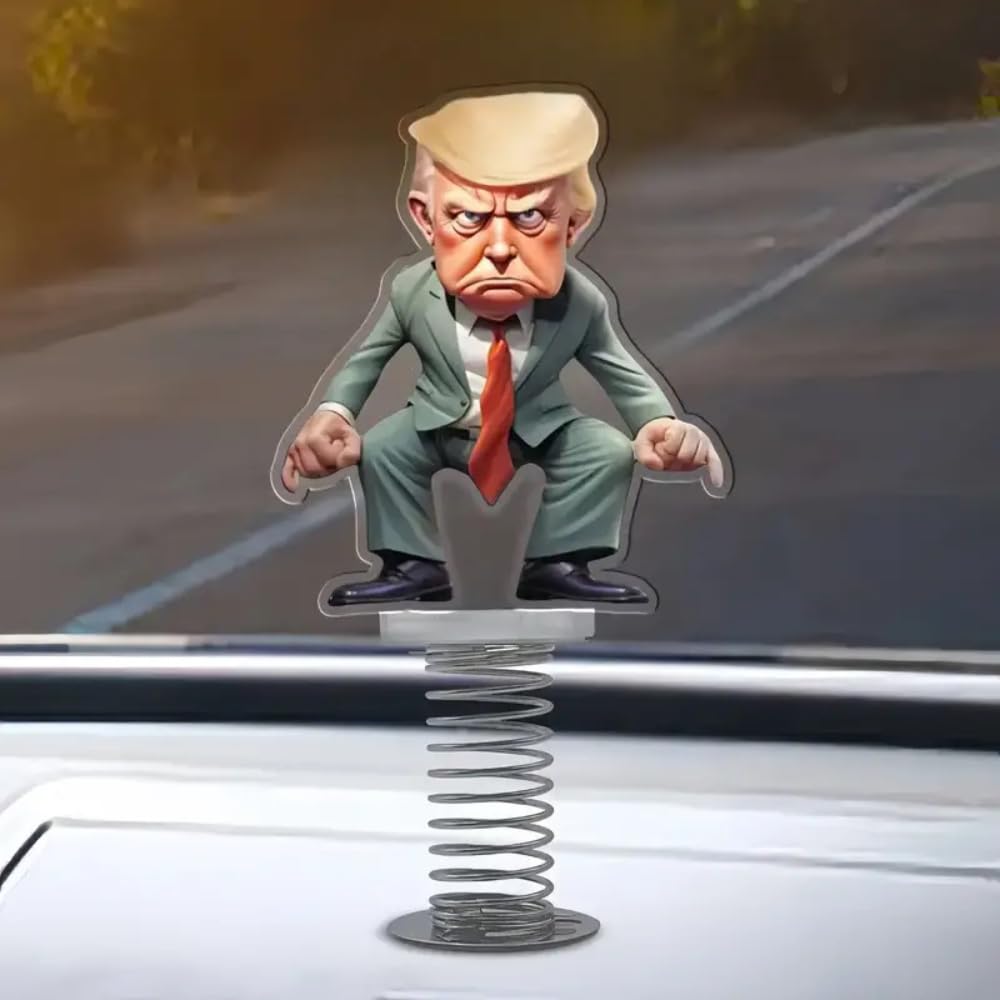 Pixly® Calamita da frigorifero pop art di Donald Trump, grande, grande, divertente, scherzo, ricordo, calamite per frigorifero, idea regalo