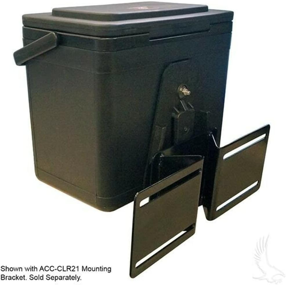 RHOX Golf Cart Cooler – Black Lgloo Cooler, 11.75 Quart (Fits 8 20Oz Bottles)