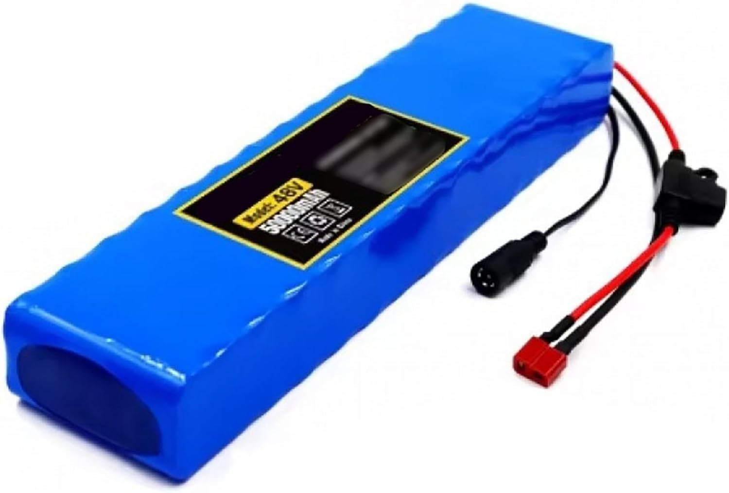 Batteria per bicicletta elettrica 48V 50Ah 13S2P Batteria per bici elettrica Pacco batteria ricaricabile con caricabatteria e BMS Batteria ad alta potenza Batteria per motore da 200W-1000W XT60+DC