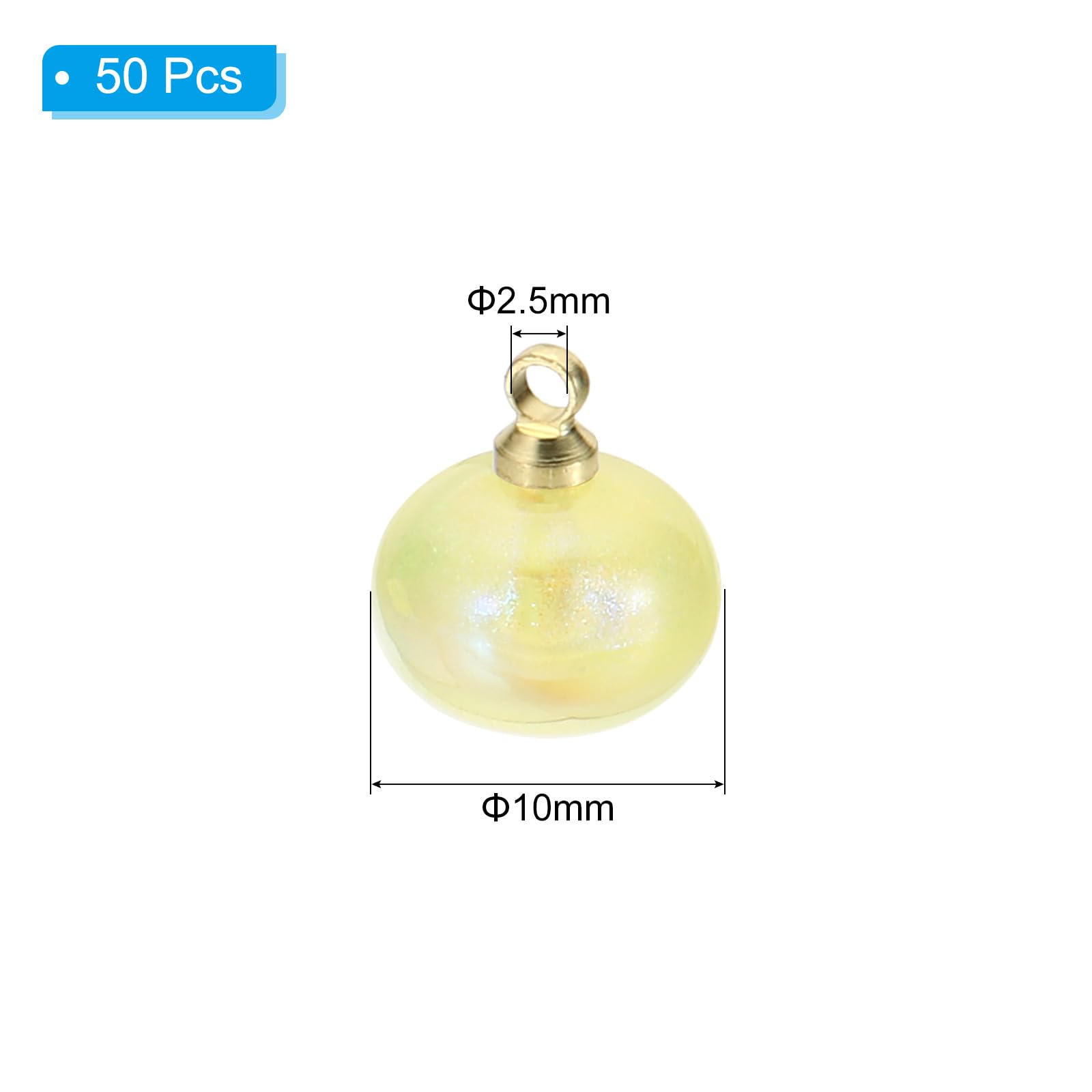 PATIKIL 10mm Beads Charm - Image 2