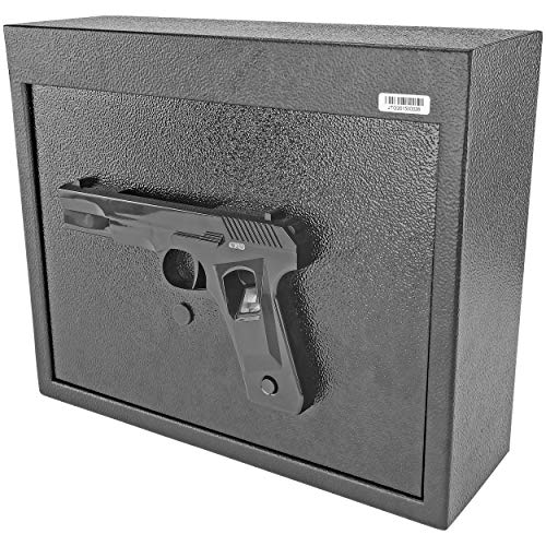 Boomstick Biometric Fingerprint Drawer Personal Gun Safe, Black #TOP3