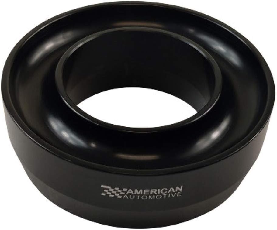 American Automotive Front Leveling Kit for 1994-2011 Ram 2500 3500 Lift Kit 2.5" 2WD 'Road Fury' T6 Aircraft-Grade Billet Coil Spring Spacers