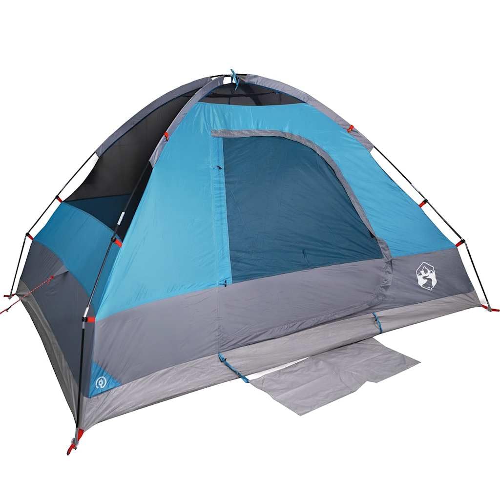 Genérico Tienda de campaña Familiar iglú 6 Personas Impermeable Azul,Deportes,Actividades al Aire Libre,Camping y Senderismo,Tiendas de campaña-94782