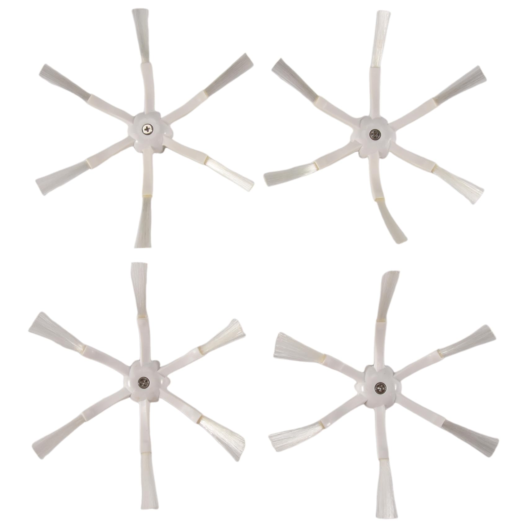 CTRLZS White 6 Arms Side Brush for 1S MI Robot Vacuum 2 S50 S51 S5 Vacuum Cleaner Parts Accessories