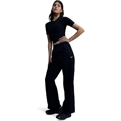 Брюки Nike Windrunner High-waisted Woven Open-hem Pants