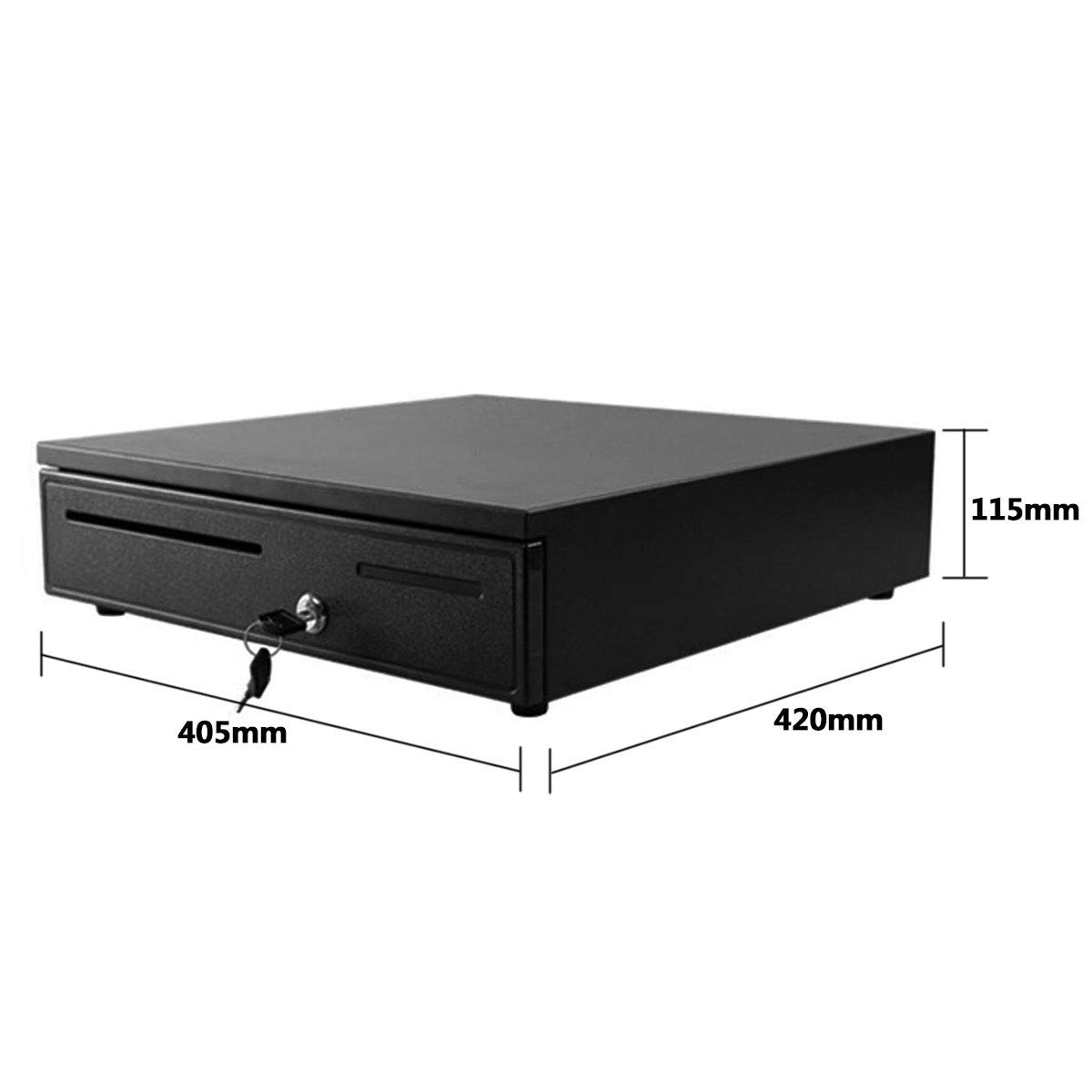 KingSaid Cash Register Drawer Heavy Duty Box POS Receipt Printer