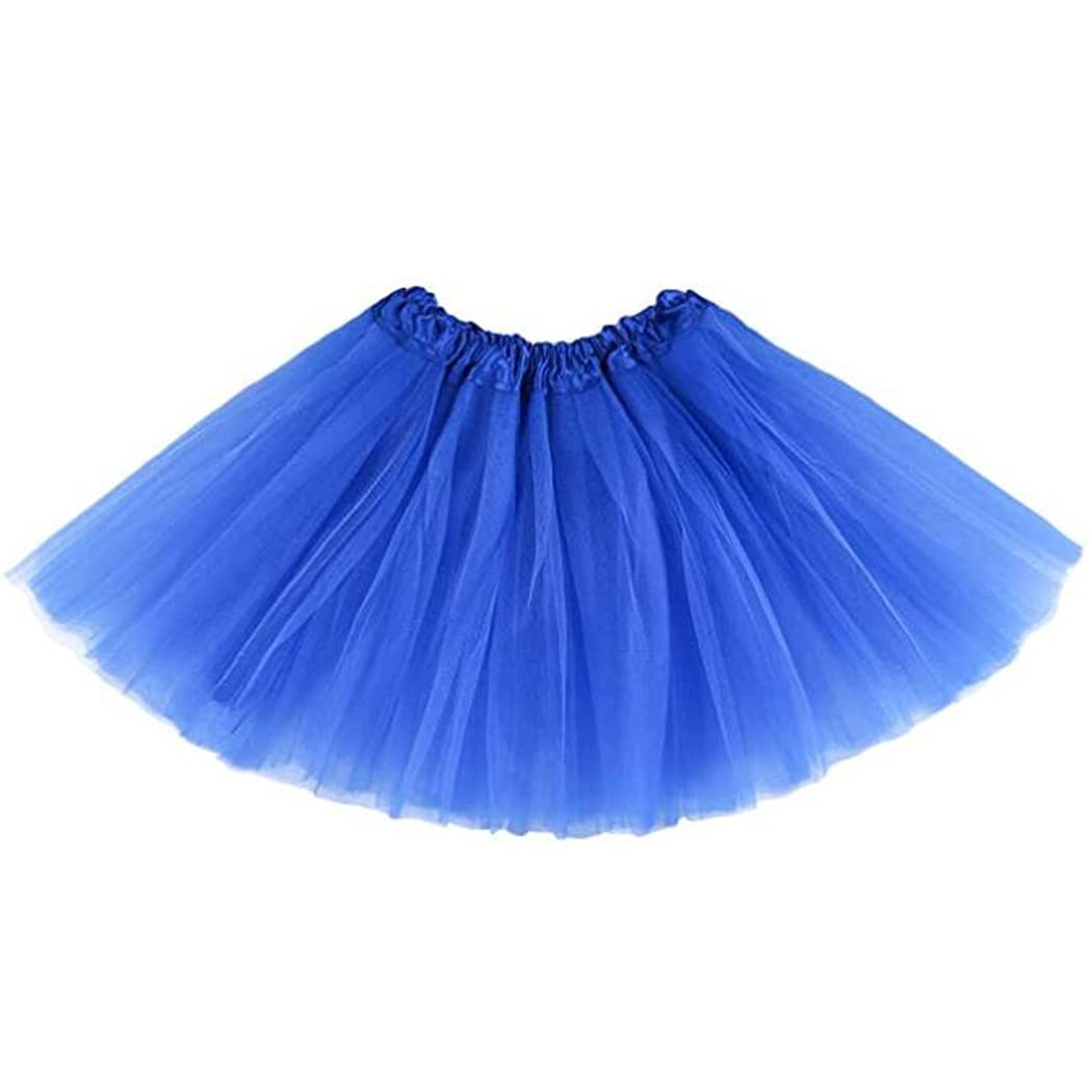 REETAN Tulle Tutu Skirt Adults Ballet Dance Rave Skirts for Women
