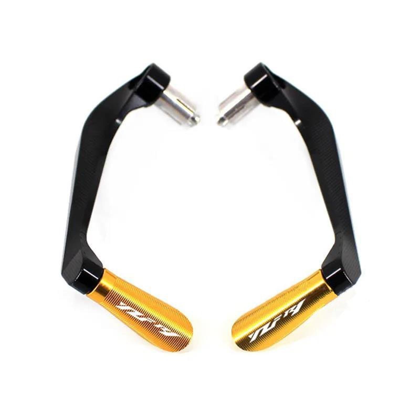 Hizorb Gold Handguards For Y-Amaha Yzf-R1 Yzf-R6 Yzfr1 Yzfr6 Yzf R1 R6 R1m R1s Motorcycle Cnc Handlebar Grips Guard Brake Clutch Levers Protector