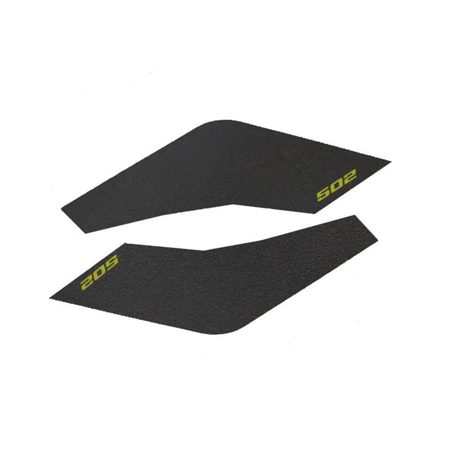 Motorcycle Oil Gas Fuel Knee Grip Traction Side Sticker Anti-Slip Protector for Benelli 502C GFVFGNLNNA(1 Pair 6)