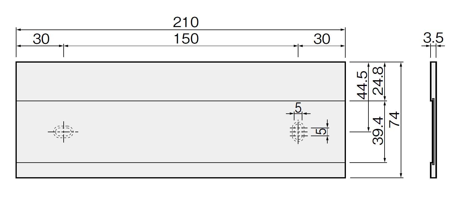 Amazon | ナスタ(NASTA) 室名札 アルミニウム KS-N20AS ステンカラー