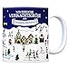 trendaffe Flachslanden Mittelfranken Weihnachten Kaffeebecher mit winterlichen Weihnachtsgrüßen - Tasse, Weihnachtsmarkt, Weihnachten, Rentier, Geschenkidee, Geschenk