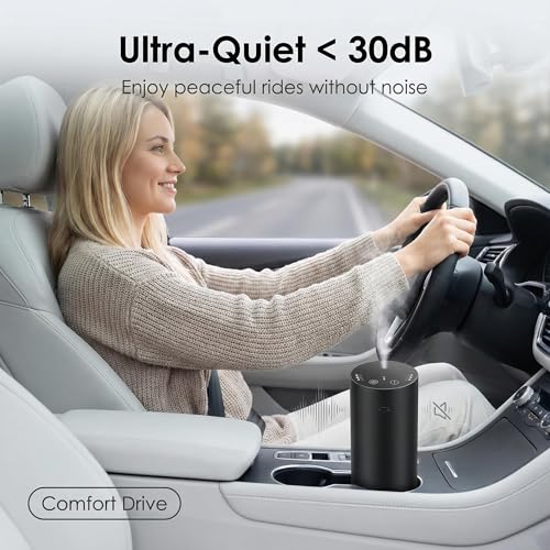 Difusor aromático eléctrico portátil para auto miniatura 5