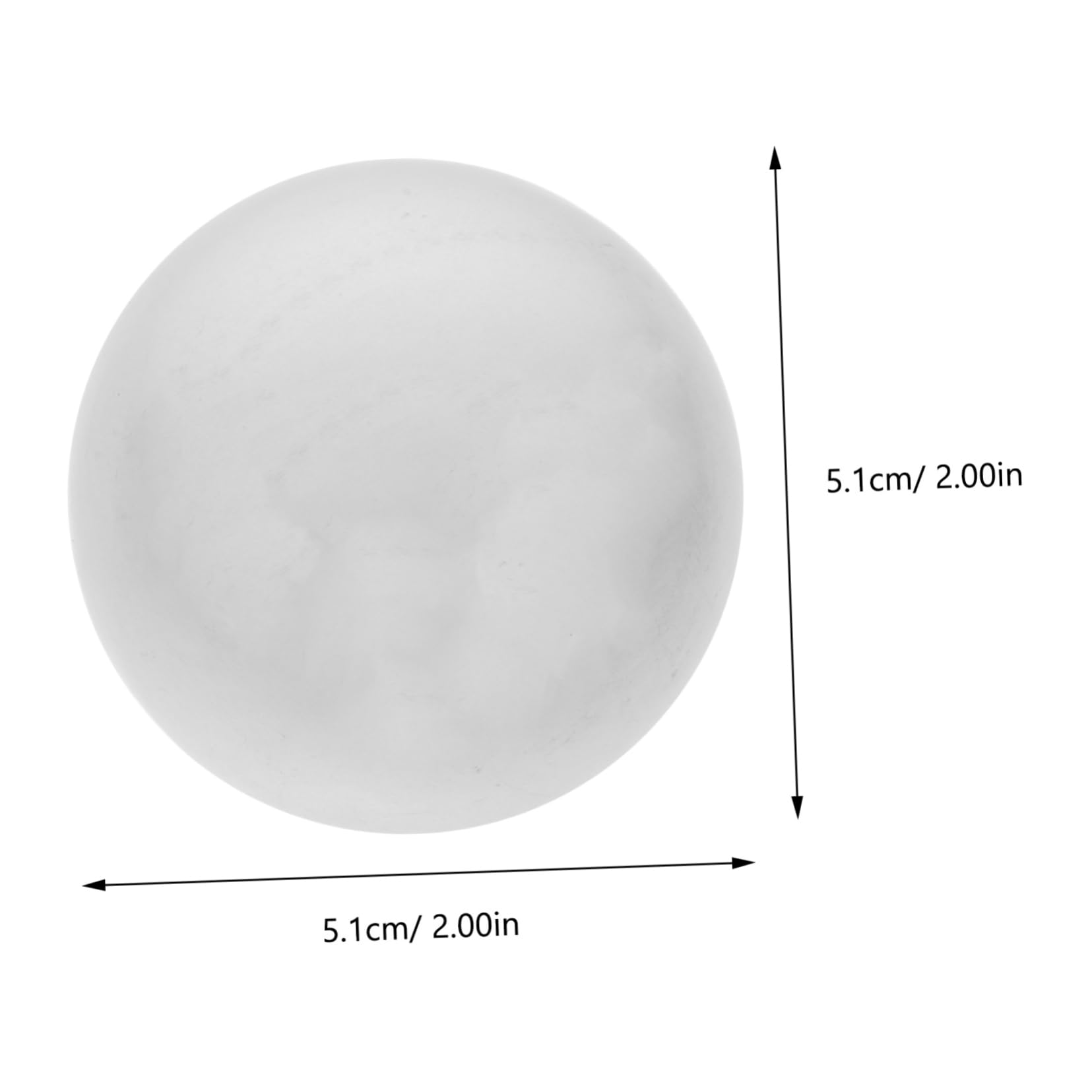 SOLUSTRE Stainless Steel Ball Assortment 6pcs Gazing Globes Garden Decorative Balls