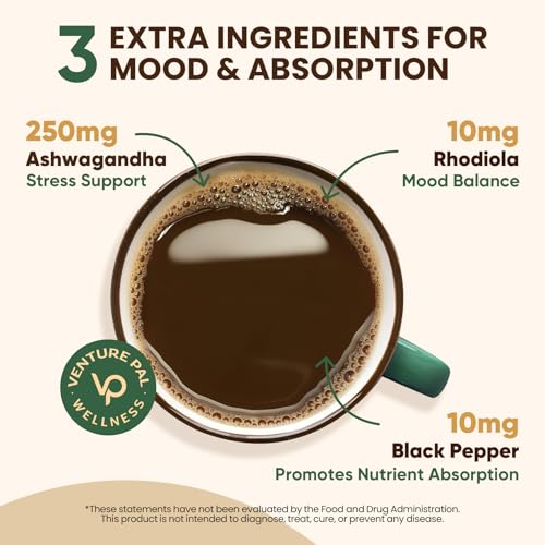 Image of Venture Pal 16 in 1 Mushroom Powder 1730mg Adaptogenic Mushrooms Supplement