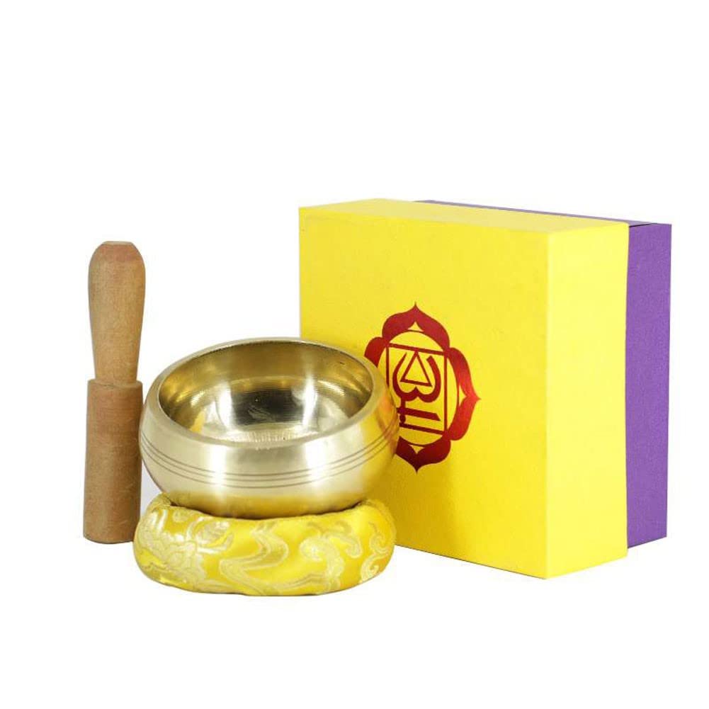 Campane tibetane, Campane tibetane, Campane sonore, Facili da Suonare, autentiche, Fatte a Mano, per la Meditazione, guarigione dei Chakra, con mazzuolo e Cuscino.
