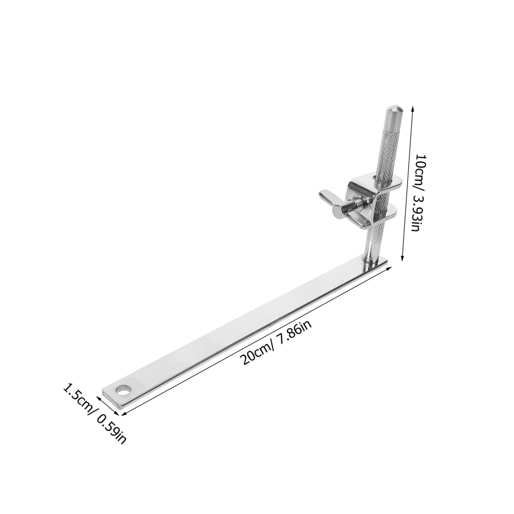 Levemolo Bass Drum Hoop Mount Cowbell Clamp Cowbell Percussion Holder for Drums