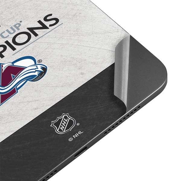 Skinit Decal Tablet Skin Compatible with iPad Mini 7 (2025) - Officially Licensed NHL 2022 Stanley Cup Champions Avalanche Design