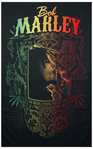 Preisvergleich Produktbild Bob Marley Touch The Sky Flagge Mehrfarbig