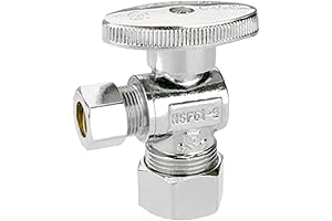 1/4 Turn Water Shut Off Valve for Hassle-free Plumbing Repairs