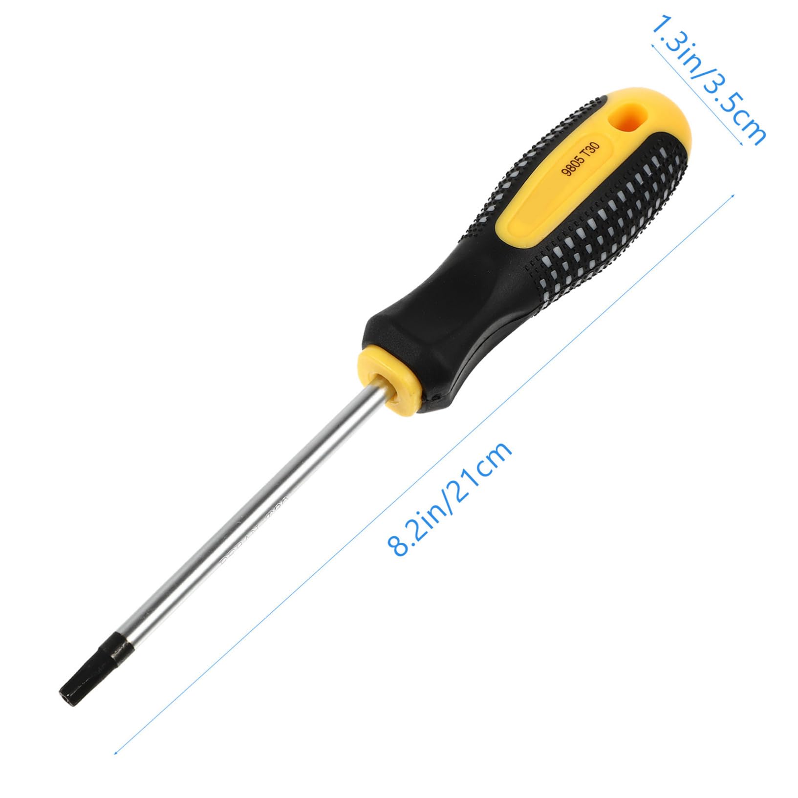 Juego de Destornilladores de Estrella de Precisión 11 Piezas T5-t30 | Acero Aleado Cromo-vanadio, Mango Ergonómico Pvc, Estuche de Oxford para Hogar y Taller