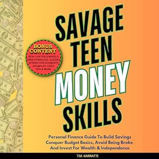 Savage Teen Money Skills cover art