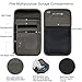 OMYSTYLE Neck Wallet, RFID Passport Holder for Travel, Adjustable Neck Strap, Waterproof Neck Pouch for Men & Women to Keep Cash, Credit Cards and Documents Safe, Grey (8x6)