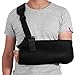 rosenice Arm Sling - Shoulder Immobilizer Medical Support Strap for Broken Fractured Arm Elbow Wrist, Adjustable Shoulder Rotator Cuff Support Brace, Left and Right Arm