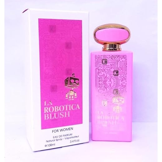 Perfume Mujer LA ROBOTICA BLUSH EAU DE PARFUM POUR FEMME 100ML. FC FRAGANCE suave y duradera [Citrico y floral]