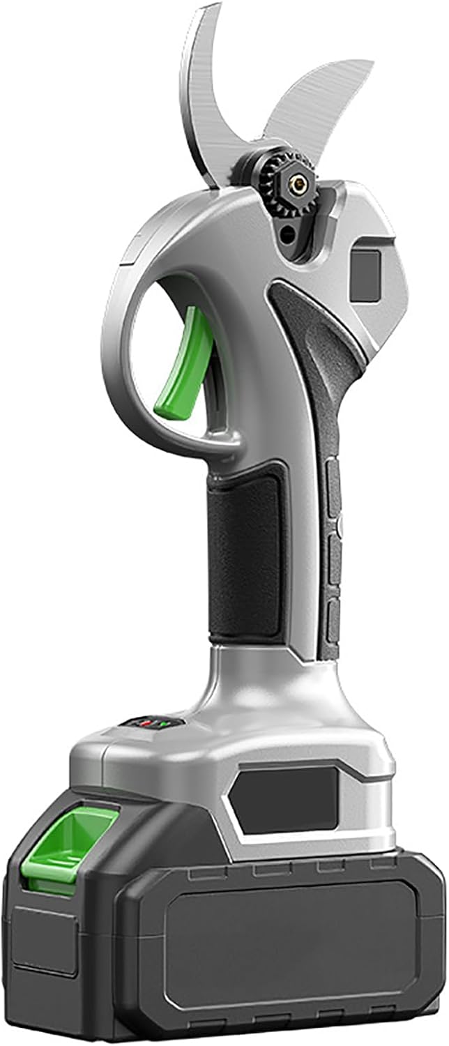 Electric Pruning Shears for 0-45 mm Diameter Branch Cutting, Cordless Power Pruner Electric Tree Trimmer with 2 Rechargeable 6000mAh Batteries