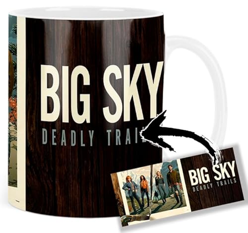 Big Sky Jensen Ackles Kylie Bunbury Katheryn Winnick Tasse Keramikbecher Mug für 12,99 EUR bei amazon.de Bild: Big Sky Jensen Ackles Kylie Bunbury Katheryn Winnick Tasse Keramikbecher Mug für 12,99 EUR bei amazon.de