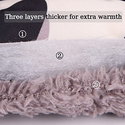 Petvins Dog Cold Weather Coat For Large Medium Dogs, Zipper Cotton Padded Dog Jacket Clothes, Outdoors Camouflage Winter Costume For Large Breed Dog Size M #TOP3