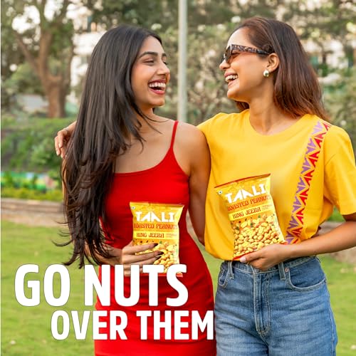 Image of Taali Roasted Peanuts - Hing Jeera |Crunchy Healthy Snacks | No Trans Fat, Gluten free, Roasted Not Fried (Pack of 12 x 140 gms)(weight may vary)