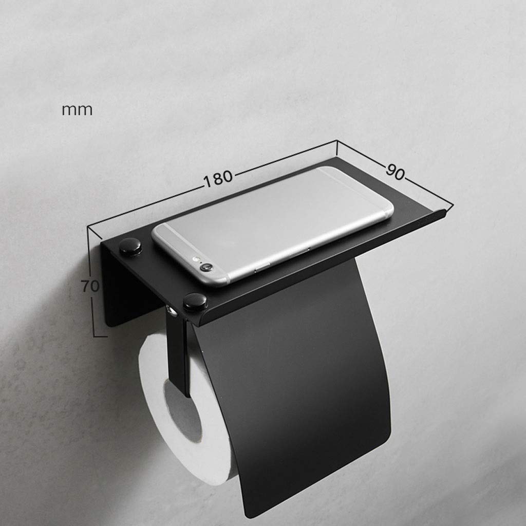 Uchwyt na papier toaletowy Uchwyt na papier toaletowy ze stali nierdzewnej 304 Uchwyt na papier toaletowy Telefon komórkowy Uchwyt na papier toaletowy Pudełko na chusteczki ła(