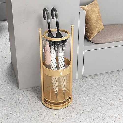 Support de stockage de parapluie en métal durable avec bac récupérateur - 6