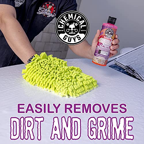 Chemical Guys TORQ Foam Blaster Wash & Wax Kit with Wash Mitt, Sticky Snowball Snow Foam Car Wash Soap, Blazin' Banana Spray Wax, & Chenille Premium Wash Mitt (4 Items, 32 Fl oz) - image 3