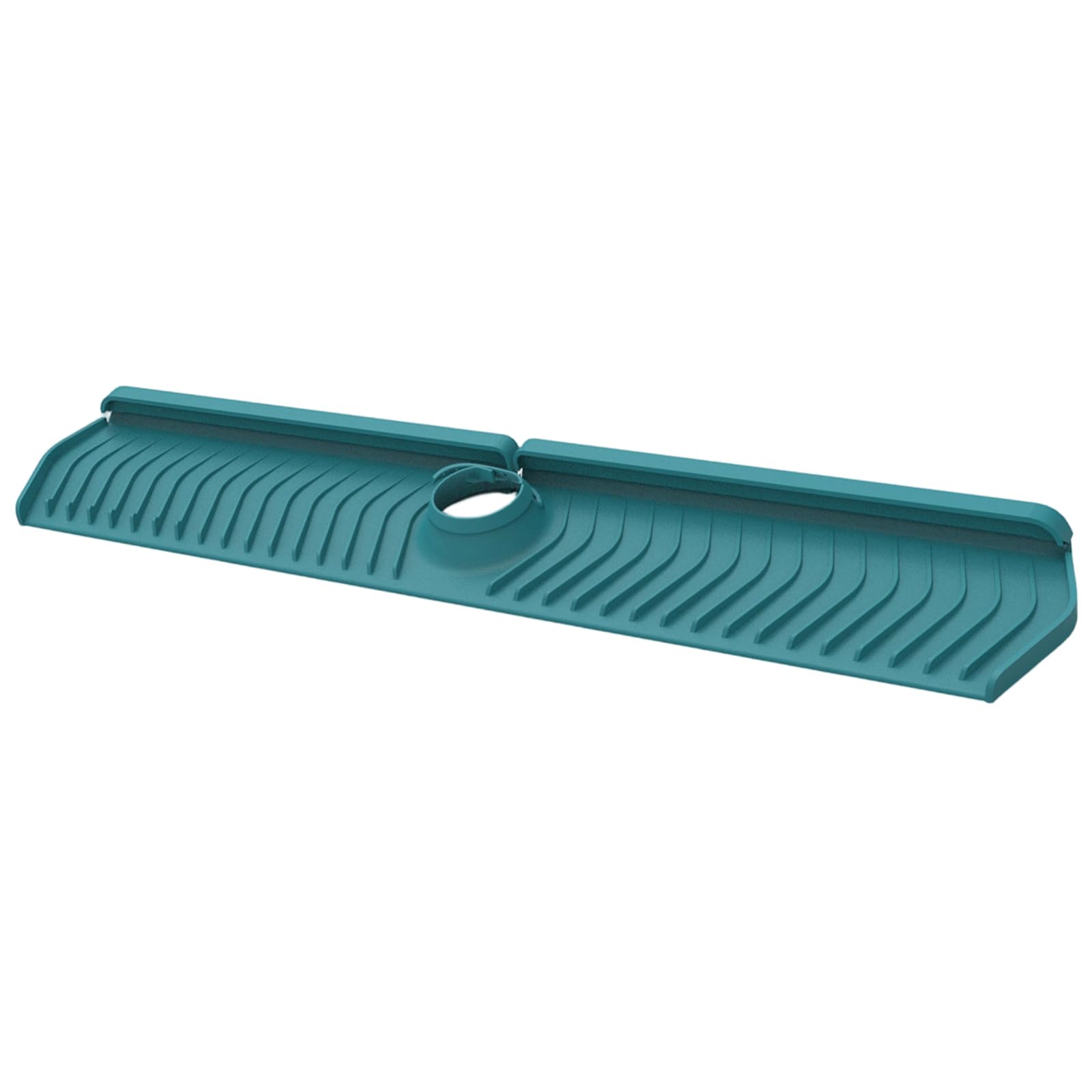 Almohadilla de lavabo resistente a salpicaduras construida con excelente silicona para una fácil limpieza y uso multiusos en la cocina, accesorio antisalpicaduras para fregadero