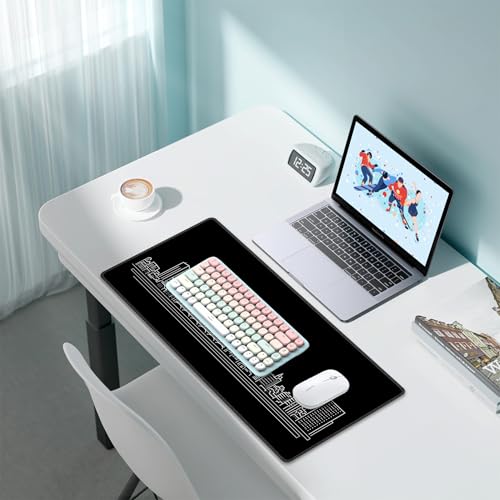 Tapis de souris de jeu XXL pour optimiser votre espace bureau et PC gamer - 3