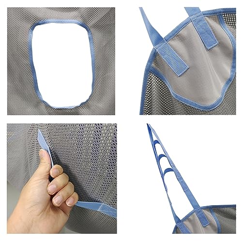Eslinga de cuerpo completo permeable para ducha de discapacitados 8