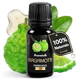 Bergamotteöl BIO 10 ml – 100% natürlich, ätherisches Öl aus Indien für Diffuser, Saunaaufguss & Aromatherapie, Zertifiziertes Öl für Sauna & Massage
