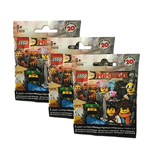 Preisvergleich Produktbild The Lego NINJAGO Movie 3er Set 71019 Minifigures