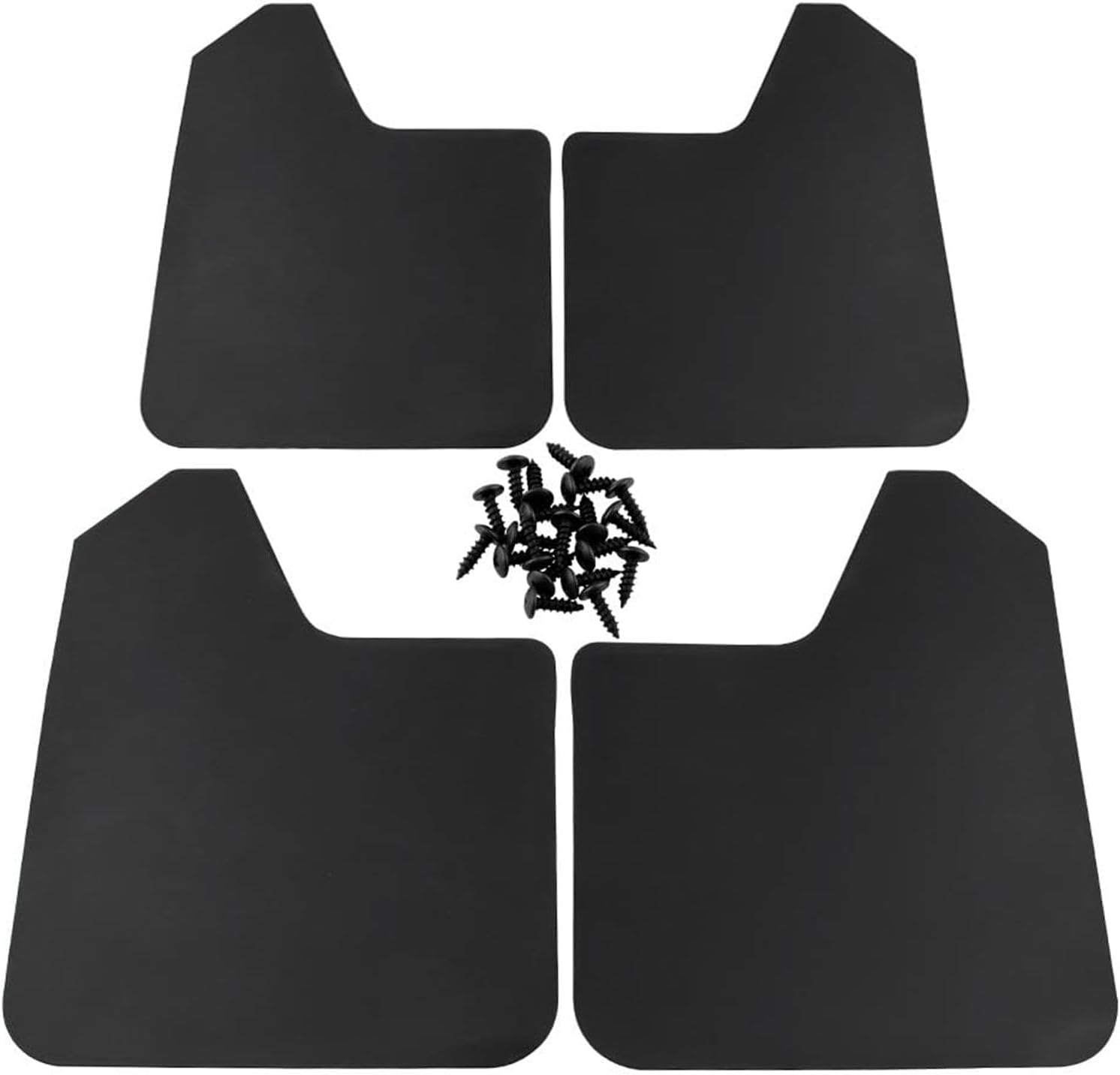 4 Pcs Car Mud Flaps, for Ford Kuga 2015-2020 2021 2022 2023 2024 2025 Automotive Front Rear Mudguards Splashproof Waterproof Protects Accessories