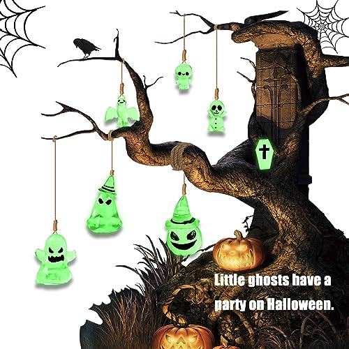 Decorazione da Giardino per Halloween, 8Pcs Mini