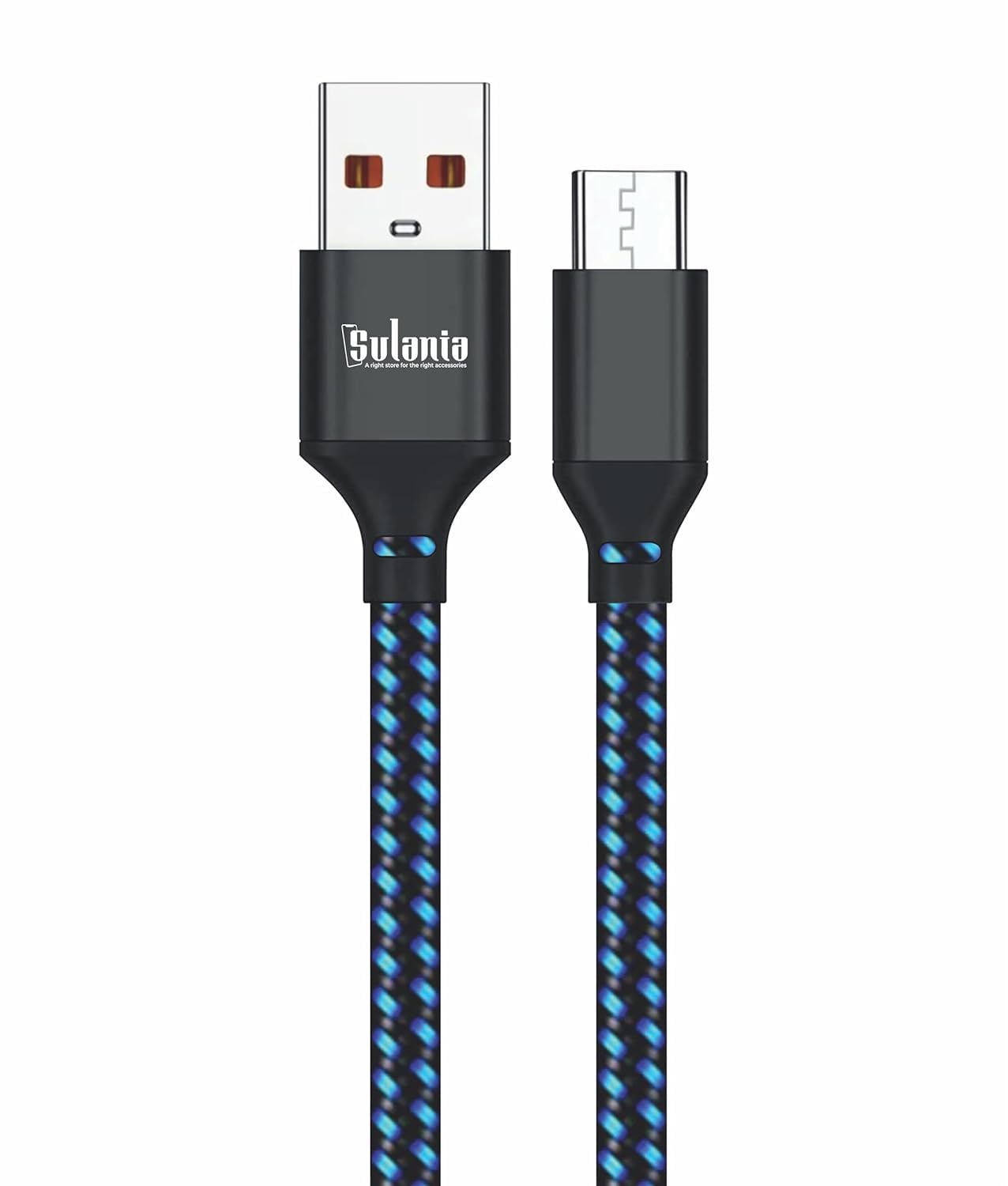 Sulania 3.5 AMP USB to Micro Braided Charging Cable | Durable and High-Performance Cable for Tablets and Smartphones |Data Transmission, and Data Syncing Across All Compatible Devices (B0D9QGVQ39) Amazon Price History, Amazon Price Tracker