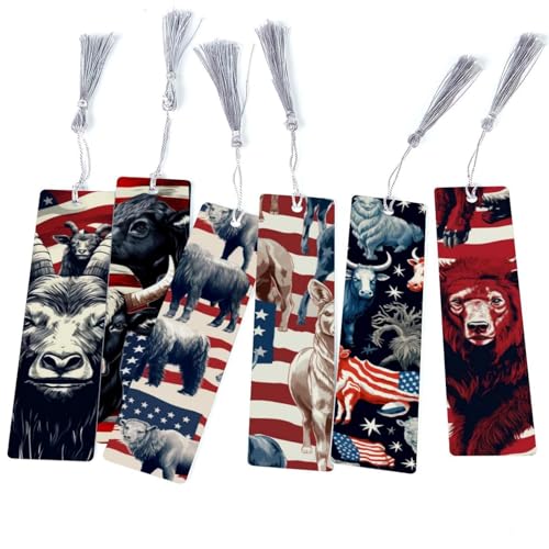 Marque-pages animaux américains, l'idée cadeau parfaite pour les vers de bibliothèque