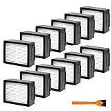 ALSTON HEPA Filter Replacements 12PCS for iRobot Roomba I E & J Series, i7 i7+/plus i3 i3+ i4 i6 i6+ i8 i8+ E5 E6 E7, High Efficiency Roomba Filters with Cleaning Brush…